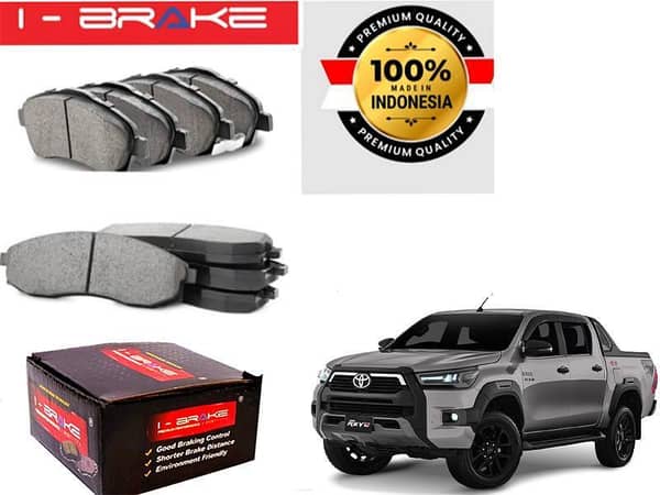 I-Brake Front Brake Pad for Toyota Revo Models (2015-2023) - Manufactured in Indonesia