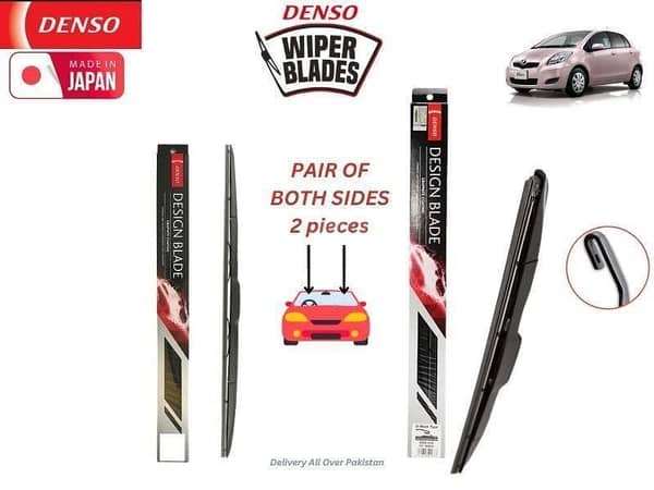 Toyota Vitz 2005-2010 Denso Wiper Blade Set - Made in Japan
