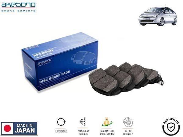 Toyota Prius 2003-2009 Rear Brake Pads Akebono - Made in Japan