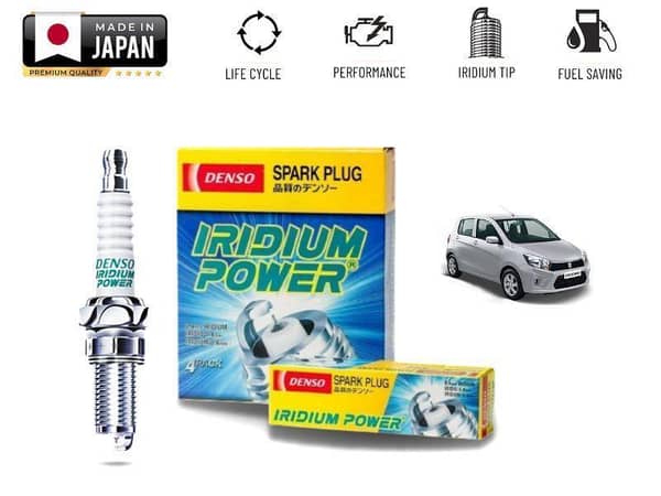 Suzuki Cultus Celerio 2017-2024 Denso Iridium Spark Plug - 3 Pieces Made in Japan
