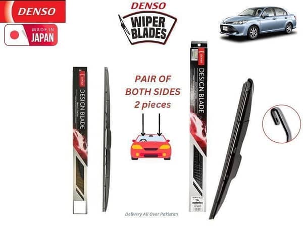 Toyota Axio Hybrid 2011-2018 Denso Wiper Blade Set - Made in Japan