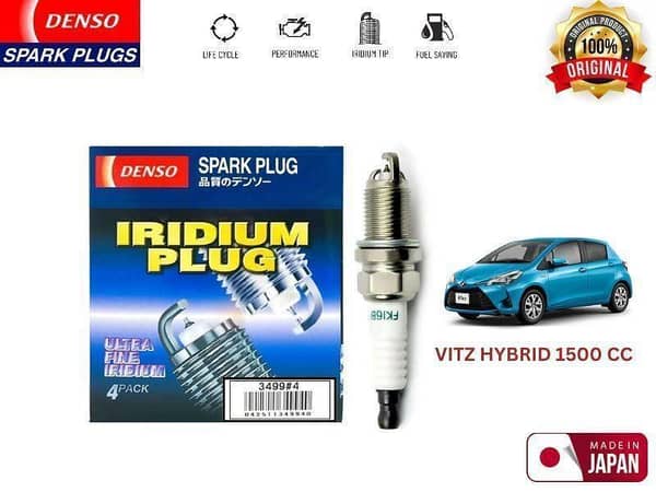 Toyota Vitz Hybrid 2017-2021 Denso Original Spark Plugs | FK16BRAL8 | 1 Pcs