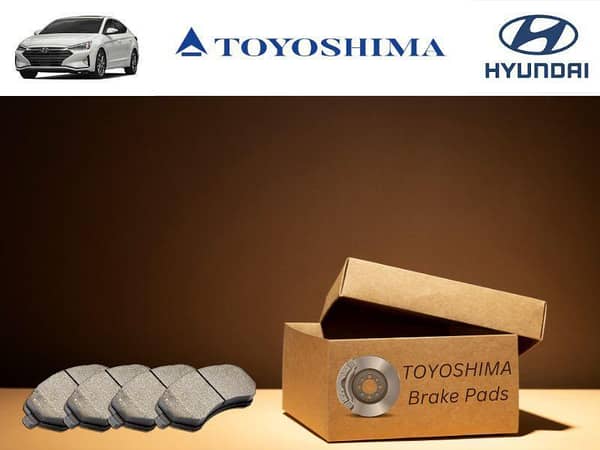 Hyundai Elantra 2017-2024 Toyoshima Front Brake Pads - Premium Brand