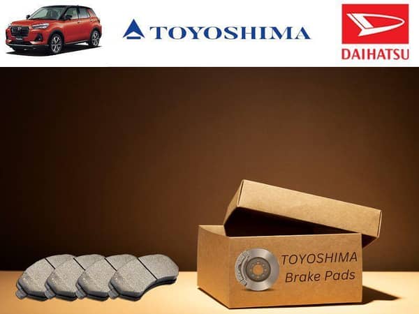 Daihatsu Rocky 2019-2024 Toyoshima Front Brake Pads - Premium Brand