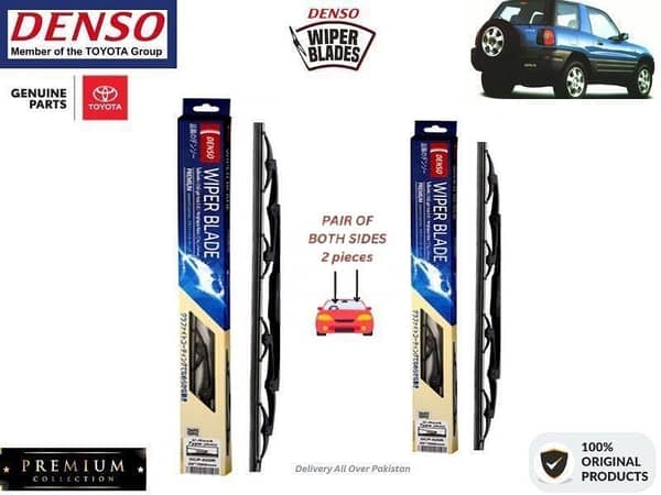 Toyota Rav4 Denso Wiper Blade - 2 Pcs Set - Denso Premium