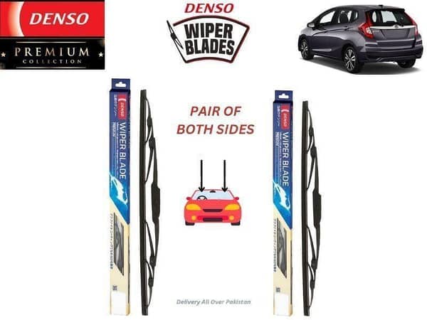 Honda Fit Hybrid 2015-2020 Denso Wiper Blade - 2 Pcs Set - Denso Premium