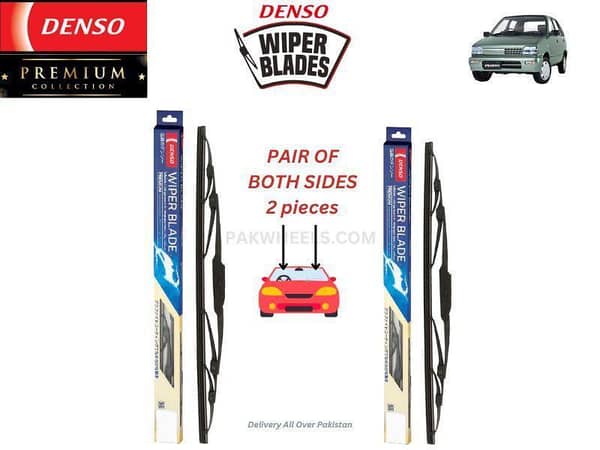 Suzuki Mehran Euro 2012-2019 Denso Wiper Blade - 2 Pcs Set - Denso Premium
