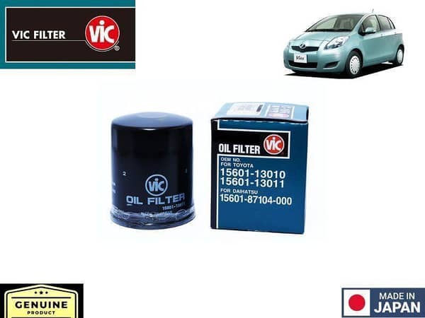 Toyota Vitz 2005-2010 VIC Oil Filter - Made in Japan