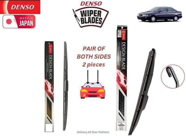 Denso Wiper Blade Set for Nissan Sunny - Made in Japan