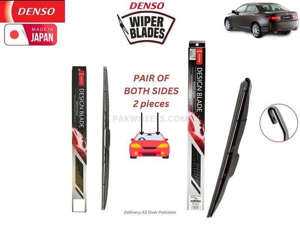 Honda Accord CL9 2008-2012 Denso Wiper Blade Set - Made in Japan