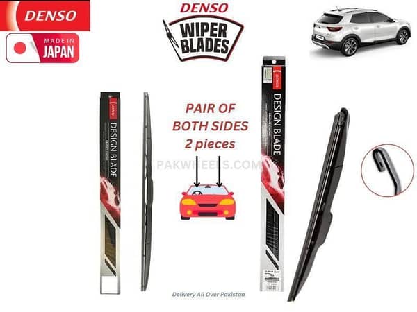 Kia Stonic 2021-2024 Denso Wiper Blade Set - Made in Japan