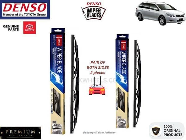 Toyota Fielder 2006-2012 Denso Wiper Blade - 2 Pcs Set - Denso Premium