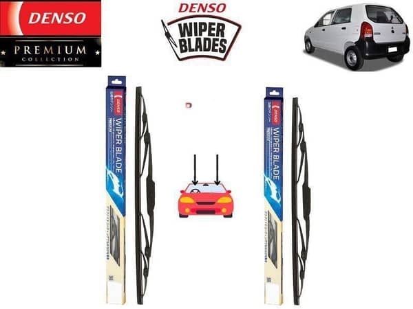 Suzuki Alto 2000-2012 Denso Wiper Blade - 2 Pcs Set - Denso Premium