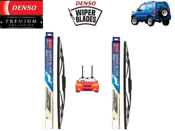 Suzuki Jimny 660cc 1998-2019 Denso Wiper Blade - 2 Pcs Set - Denso Premium