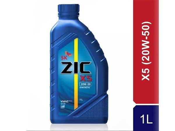 ZIC X5 20W-50 Synthetic Petrol Engine Oil - 1L
