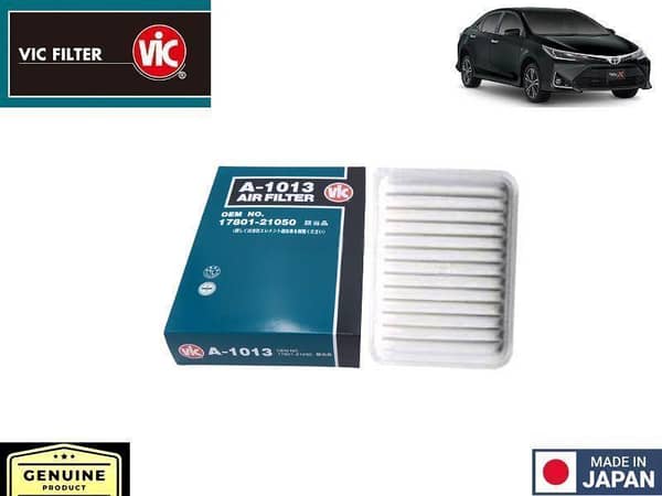 Toyota Corolla Xli 2018-2024 VIC A-1013 AIR FILTER - MADE IN JAPAN