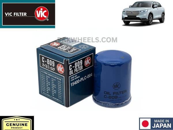 Honda Vezel 2019-2024 VIC Oil Filter - Made in Japan