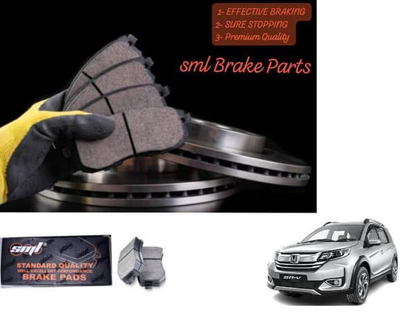 Honda BR-V Front Disc Brake Pad (2017-2023) by SML Brake Parts - For Advanced Braking