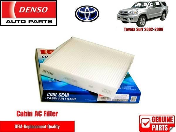 Toyota Surf  2002-2009 Denso Genuine Cabin Filter - Toyota OEM Quality