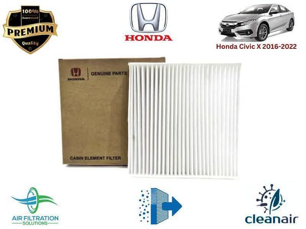 Honda Civic X 2016-2022 Premium Quality Cabin Filter - Imported