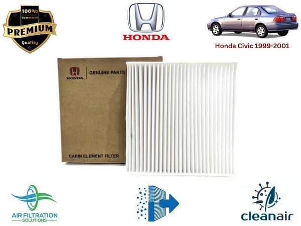 Honda Civic 1999-2001 Premium Quality Cabin Filter - Imported