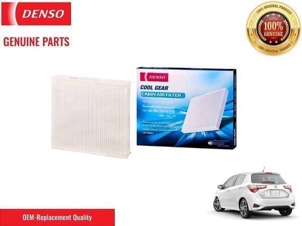 Toyota Vitz 2017-2024 Denso Cabin Filter - Genuine Cool Gear Ac Filter​