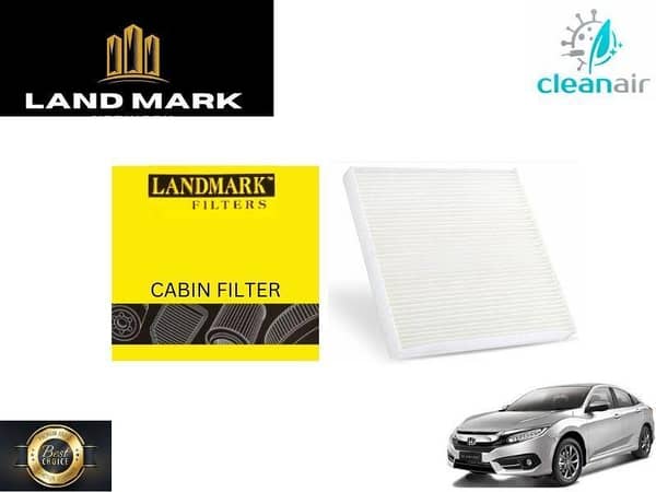 Honda Civic 1.5 2016-2022 Land Mark Cabin Filter - Effective AC Flow Filteration