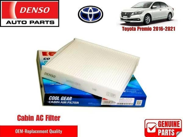 Denso Genuine Cabin Filter for Toyota Premio (2016-2021) - OEM Quality