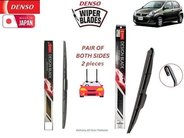 Denso Wiper Blade Set for Toyota Passo 2011-2016 - Made in Japan