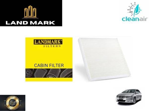 Honda City GM 2009-2021 Land Mark Cabin Filter - Effective AC Flow Filteration