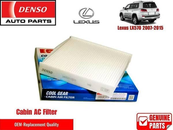 Lexus LX570 2007-2015 Denso Genuine Cabin Filter - Toyota OEM Quality