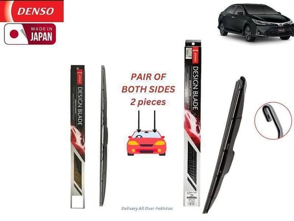 Denso Wiper Blade Set for Toyota Corolla Altis 2018-2024 - 2 Pieces Made in Japan