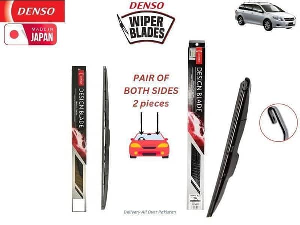 Toyota Fielder 2006-2012 Denso Wiper Blade Set - Made in Japan