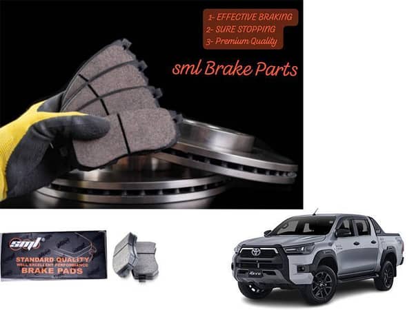 SML Brake Parts Front Disc Brake Pad for 2021-2023 Toyota Rocco - Advanced Braking