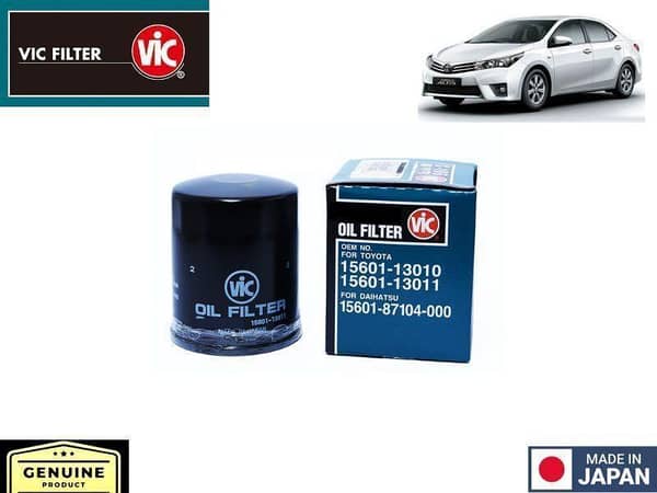 Oil Filter for Toyota Corolla Gli VIC 2014-2018 - Made in Japan