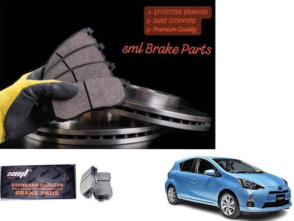 Front Disc Brake Pads for Toyota Aqua 2012-2023 - SML Brake Parts