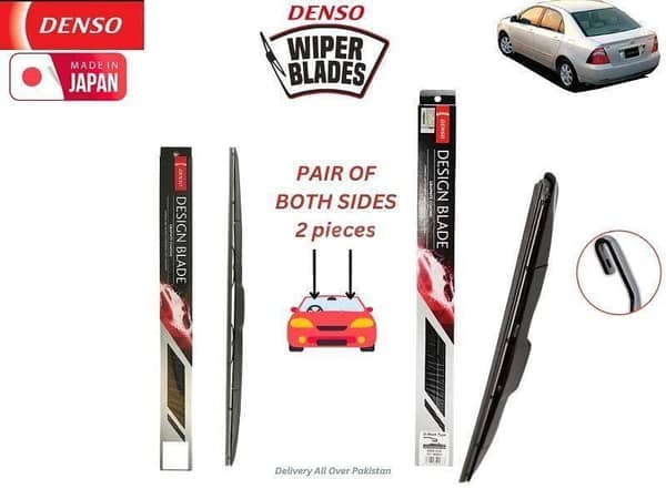 Toyota Corolla X Denso Wiper Blade Set - Made in Japan