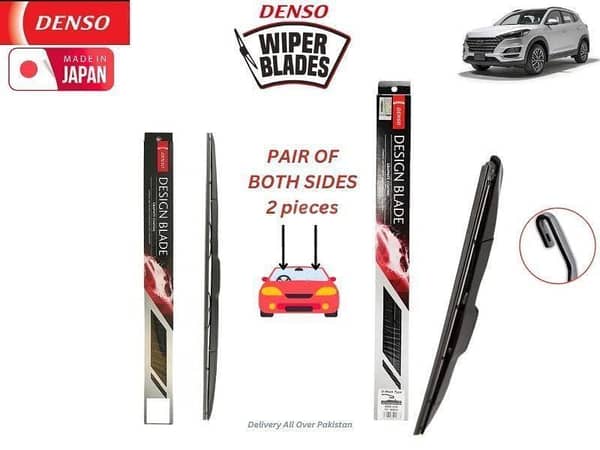 Hyundai Tucson 2020-2024 Denso Wiper Blade Set - Made in Japan