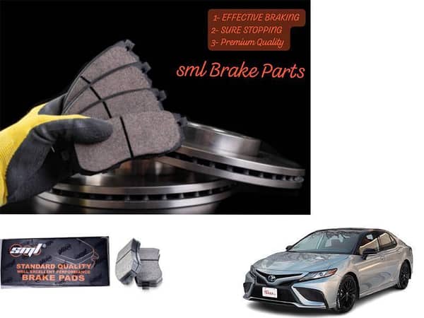Front Disc Brake Pads for 2021-2023 Toyota Camry Hybrid - SML Brake Parts