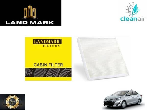 Toyota Yaris 2020-2024 Land Mark Cabin Filter - Effective AC Flow Filteration
