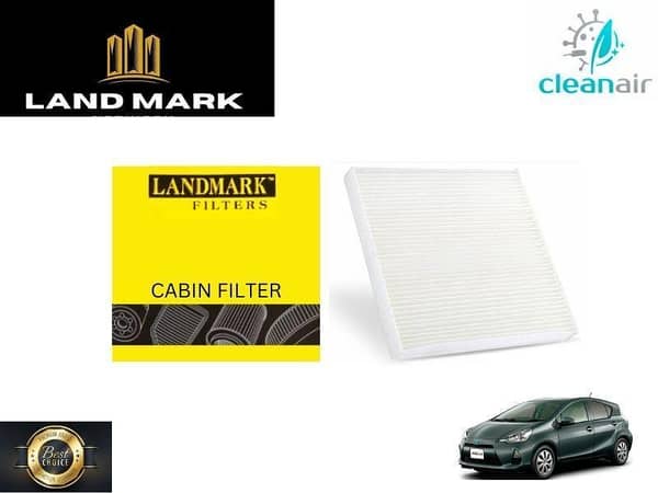 Toyota Aqua 2011-2015 Land Mark Cabin Filter - Effective AC Flow Filteration