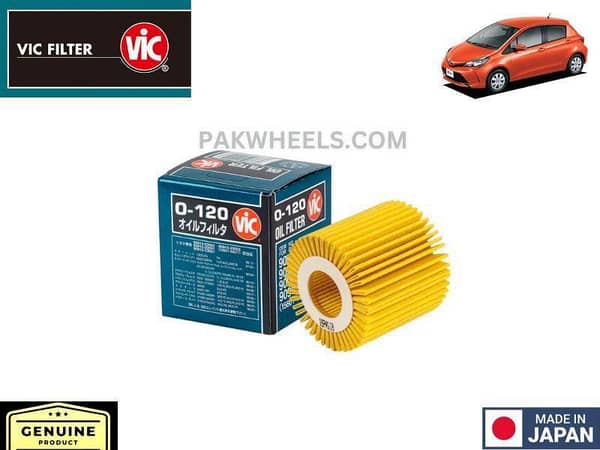 VIC Oil Filter for Toyota Vitz 2014-2017 - Made in Japan