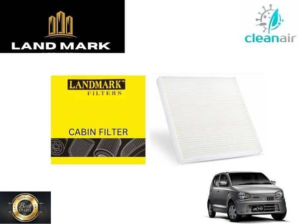 Suzuki Alto Japan Assembled 2014-2021 Land Mark Cabin Filter - Effective AC Flow Filteration