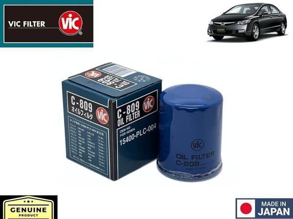 VIC Oil Filter for Honda Civic 2006-2012 - Made in Japan