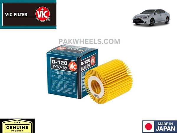 VIC Oil Filter for Toyota Corolla Altis 2018-2024 - Made in Japan