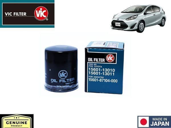 Toyota Aqua 2017-2021 VIC Oil Filter - Made in Japan