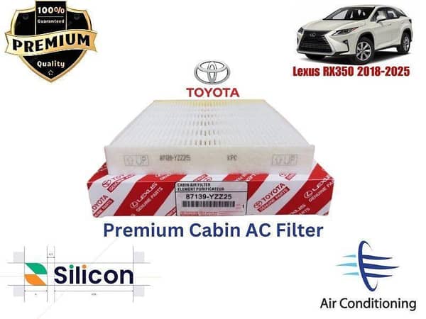 Lexus RX350 2018-2025 Premium Quality Cabin Filter - Imported