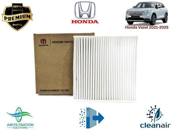 Honda Vezel 2021-2025  Premium Quality Cabin Filter - Imported