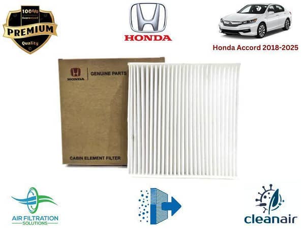 Honda Accord 2018-2025 Premium Quality Cabin Filter - Imported