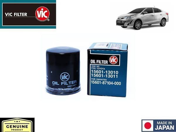 Toyota Yaris 1.5 2020-2024 VIC Oil Filter - Made in Japan